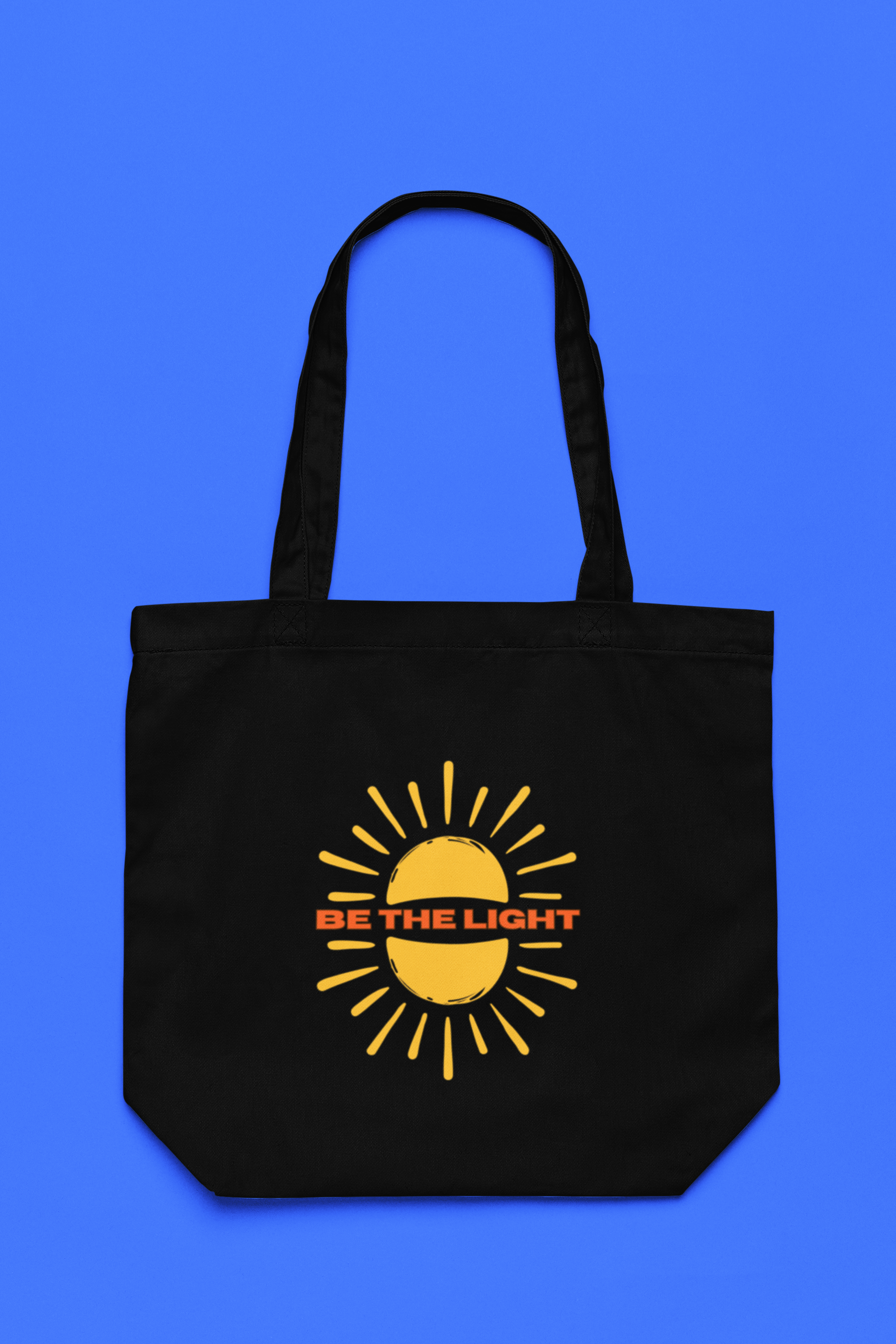 Be the Light - Essential Signature Tote Bag (with Zipper)