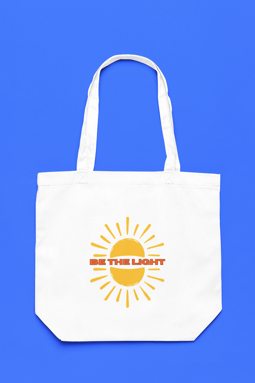 Be the Light - Essential Signature Tote Bag (with Zipper)