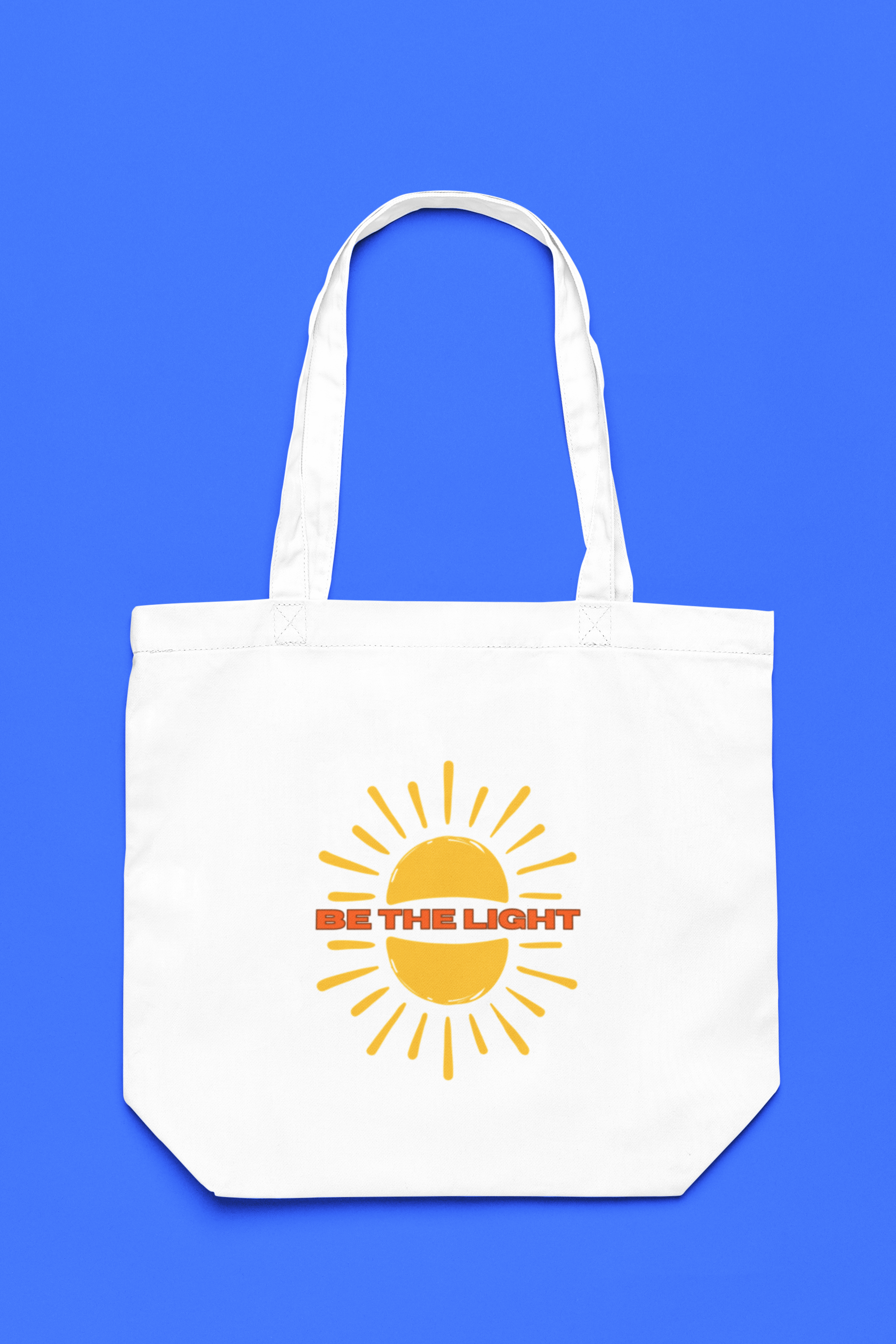 Be the Light - Essential Signature Tote Bag (with Zipper)