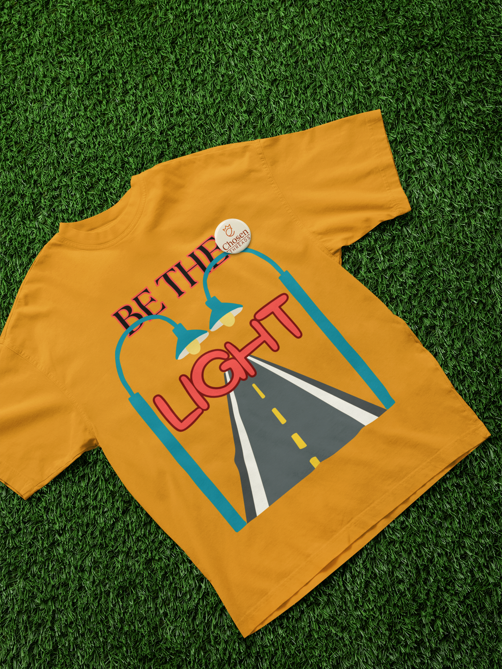 Be the Light - Unisex Oversized Classic T-Shirt