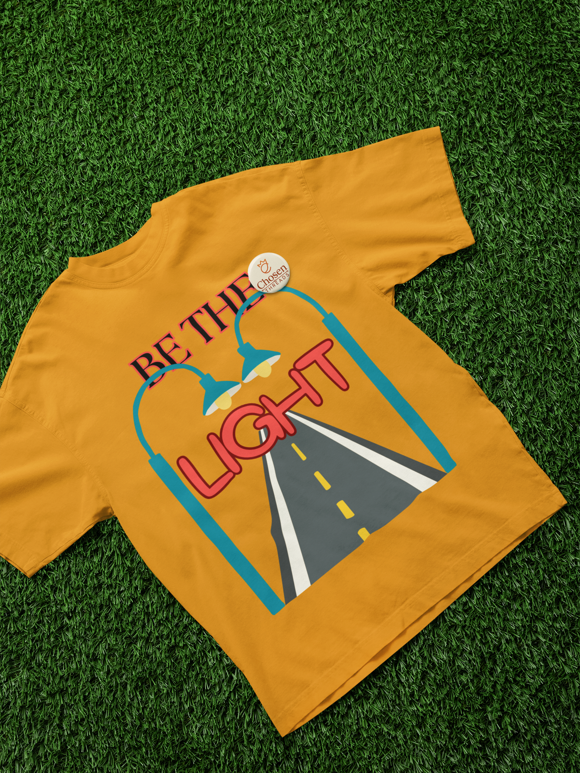 Be the Light - Unisex Oversized Classic T-Shirt