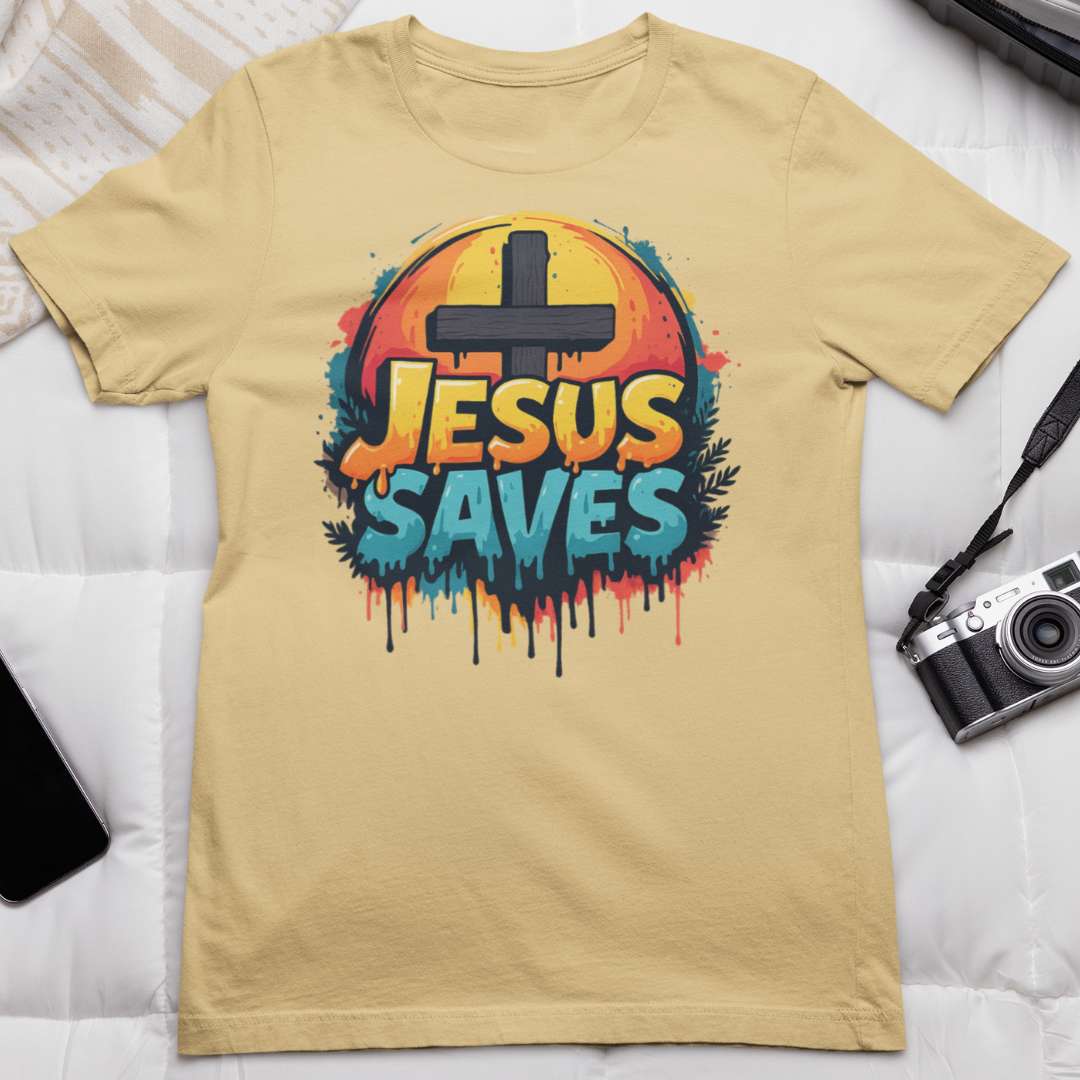Jesus Saves - Unisex Supima T-Shirt