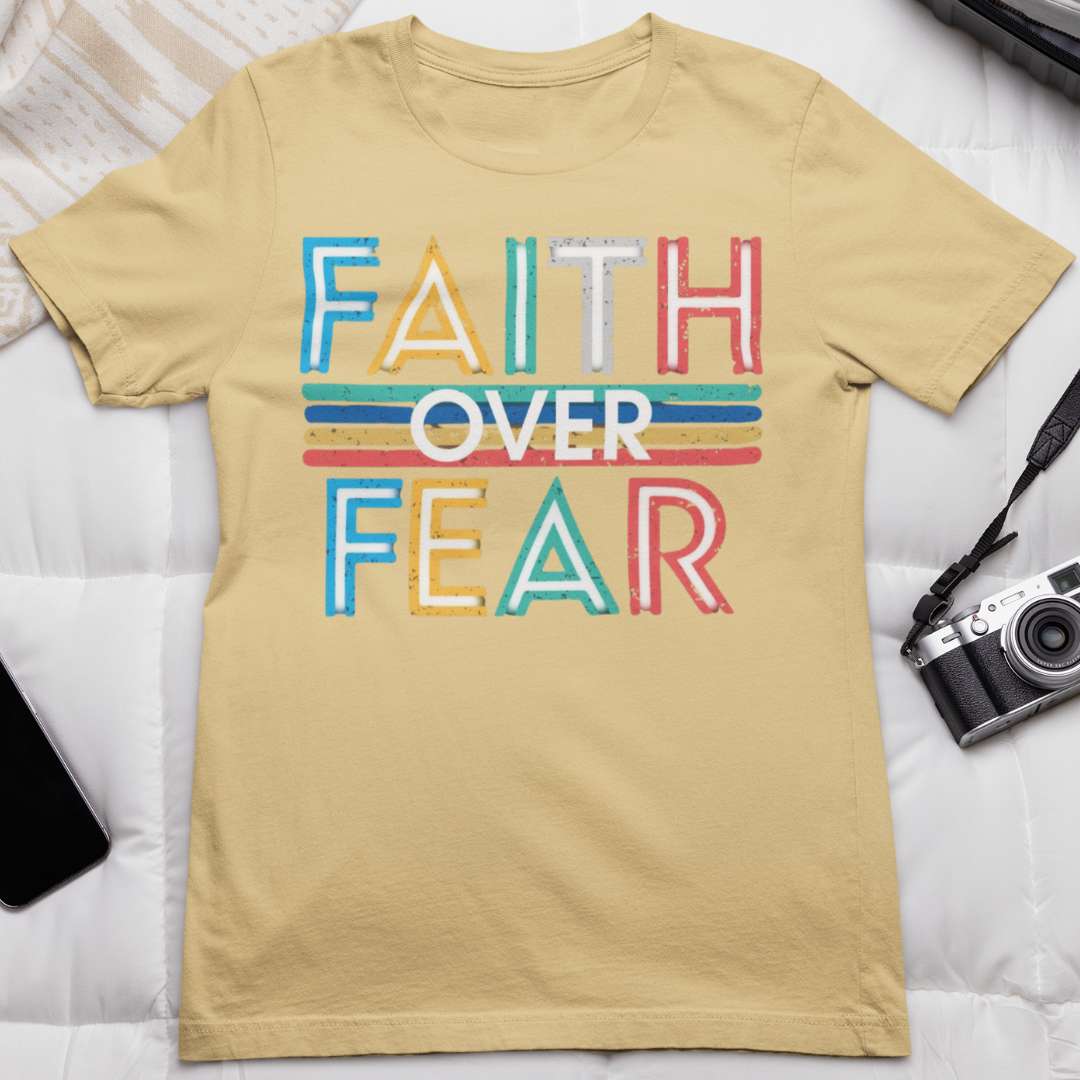 Faith Over Fear - Unisex Supima T-Shirt