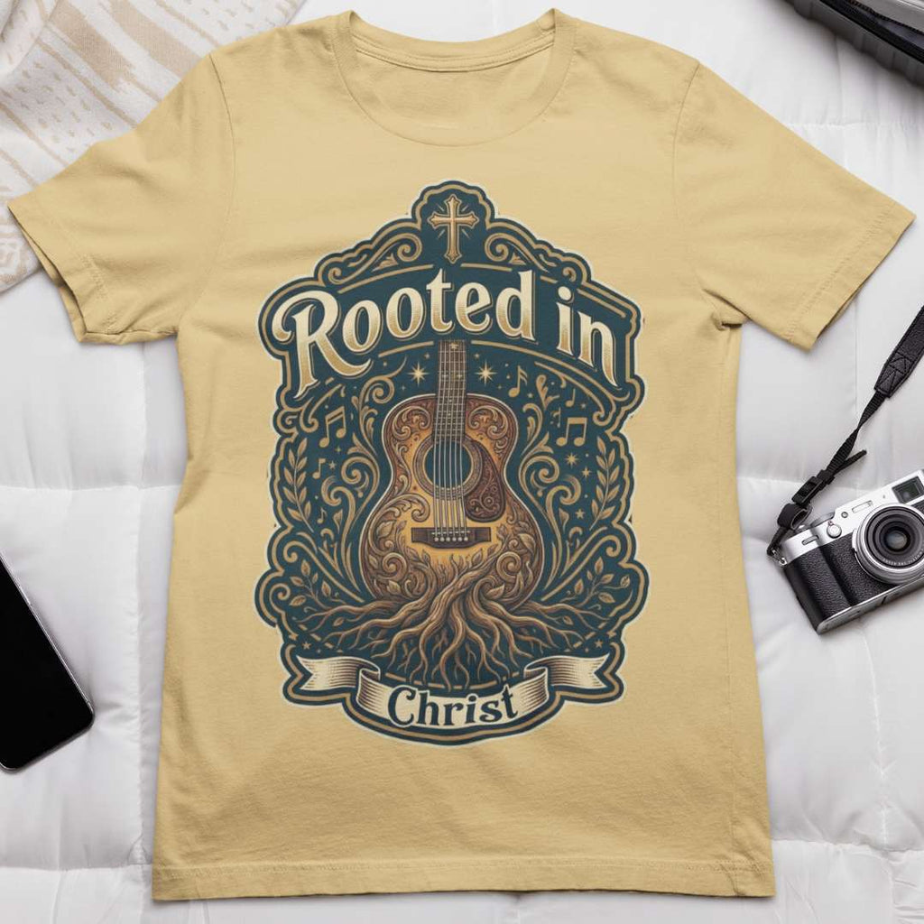 Rooted in Christ - Unisex Supima T-Shirt