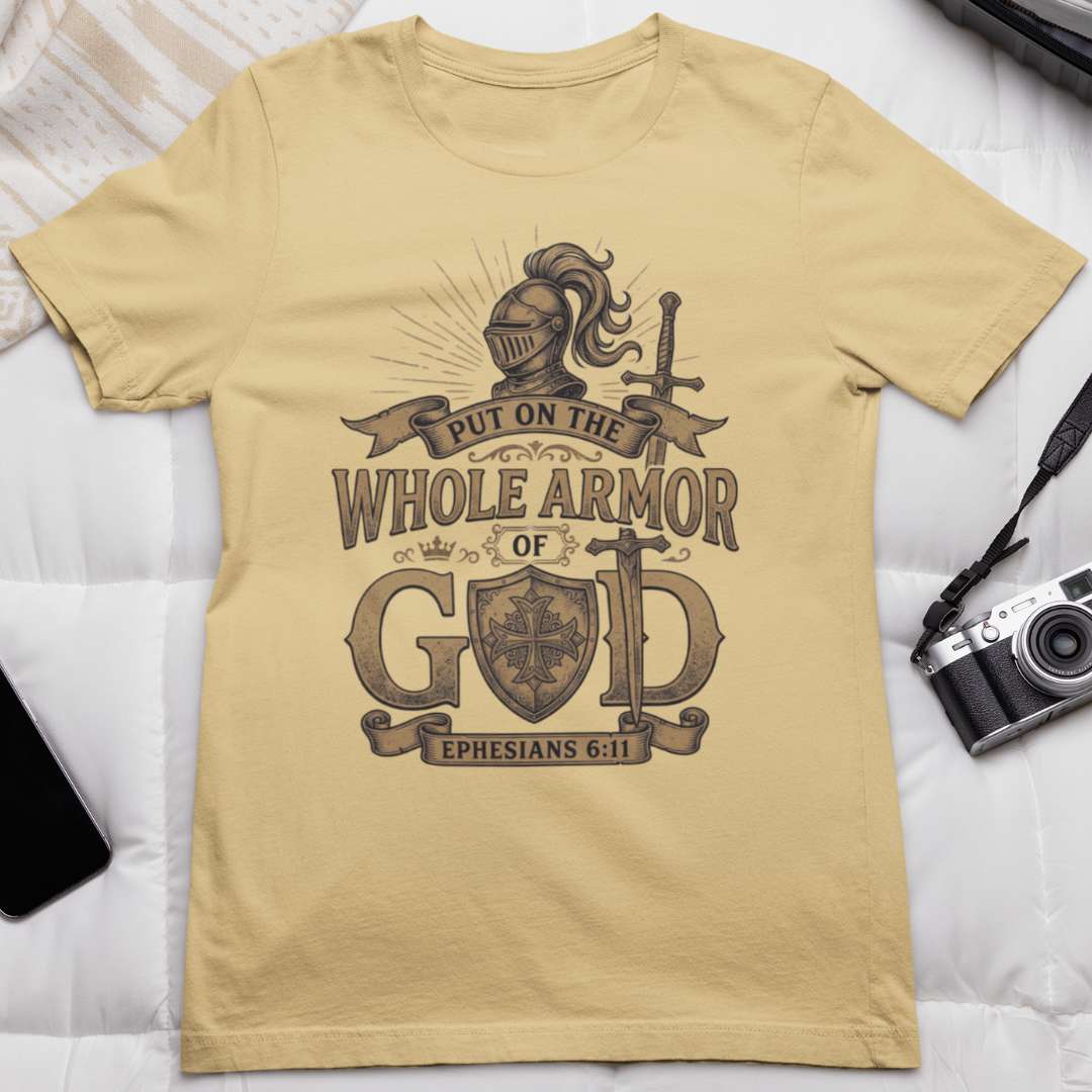 Put On the Whole Armor - Unisex Supima T-Shirt