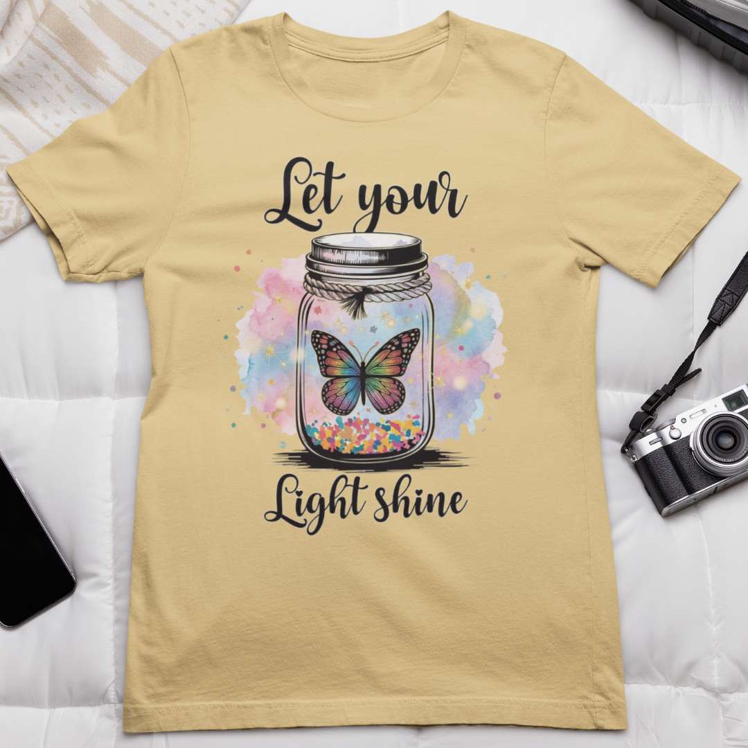 Let Your Light Shine - Unisex Supima T-Shirt