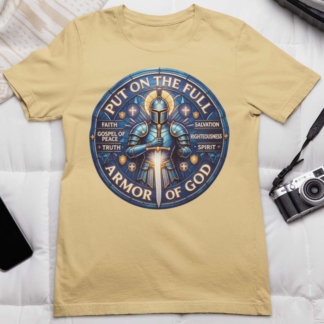Put on the Full Armor of God - D2 - Unisex Supima T-Shirt