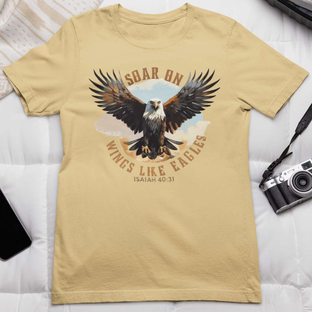 Soar On Wings Like Eagles - Unisex Supima T-Shirt