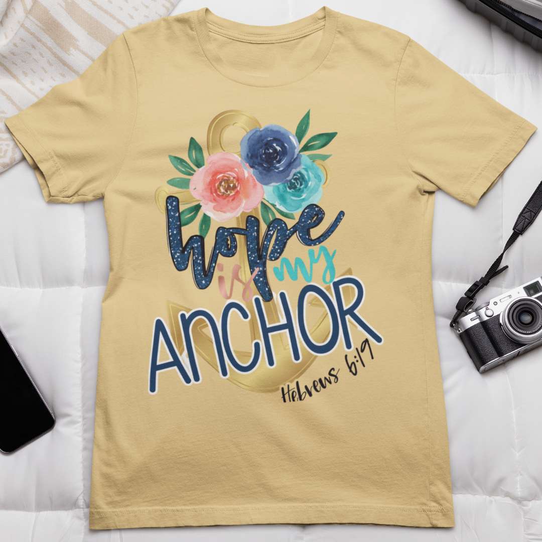 Hope is My Anchor - Unisex Supima T-Shirt