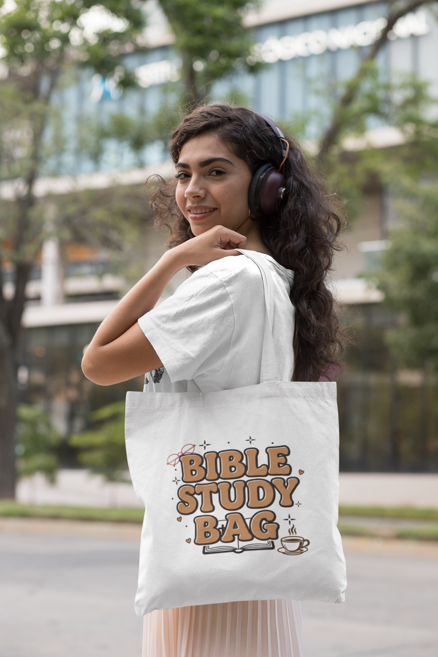 Bible Study Bag D2 - Essential Signature Tote Bag (with Zipper)