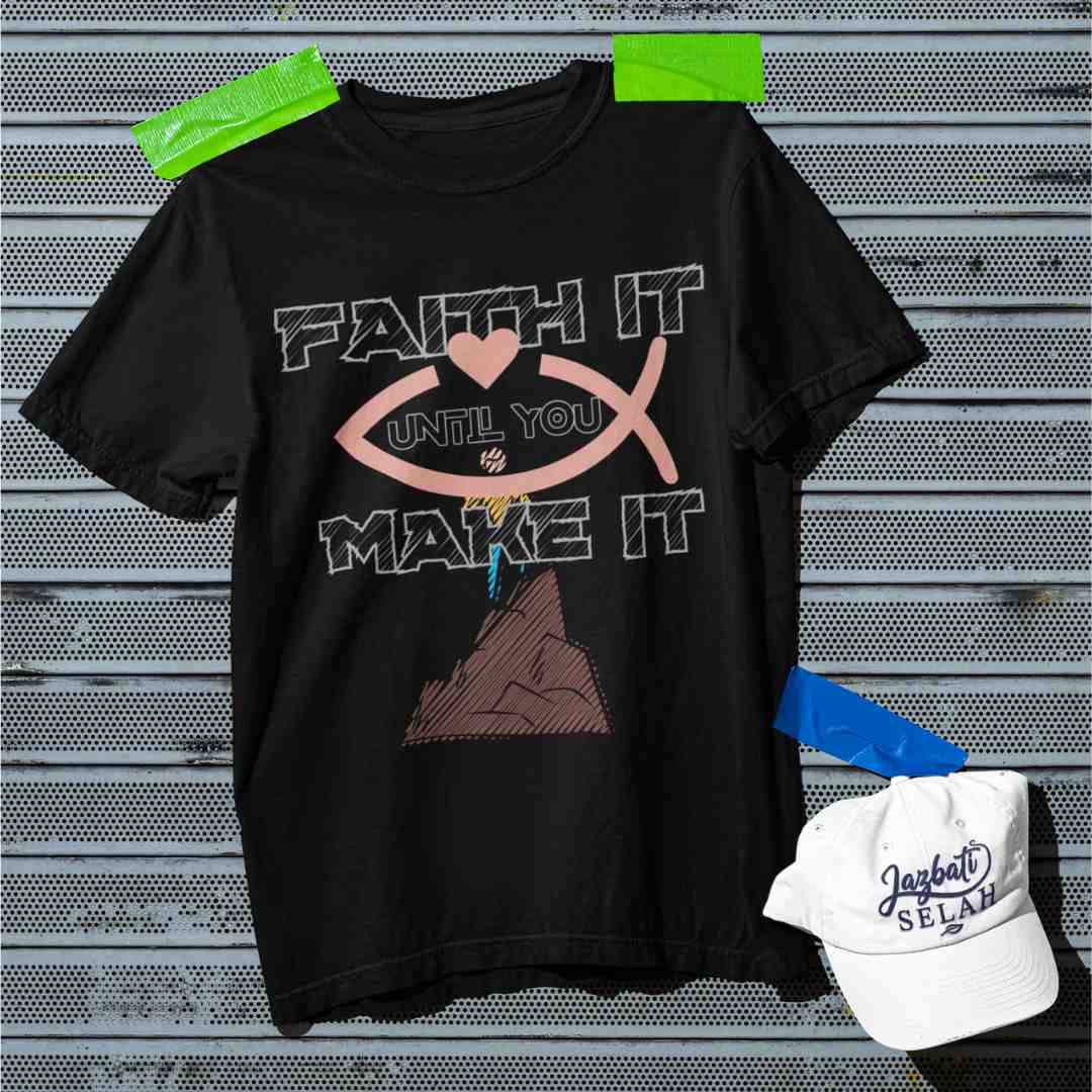 Faith It Until You Make It - Unisex Oversized Classic T-Shirt
