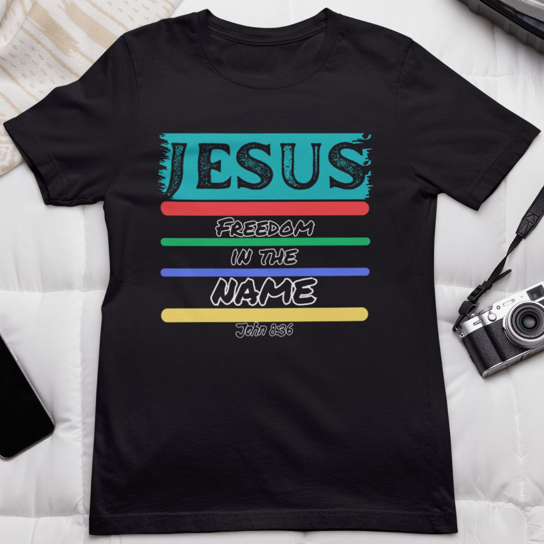 Jesus (Freedom in the Name) - Unisex Supima T-Shirt