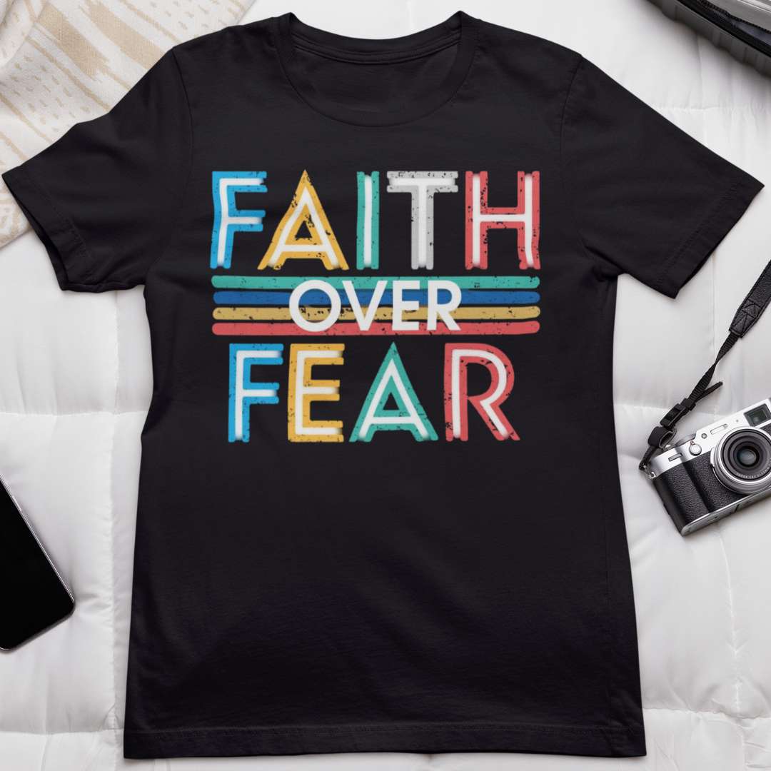 Faith Over Fear - Unisex Supima T-Shirt