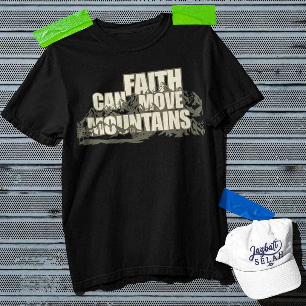 Faith Moves Mountains - Unisex Oversized Classic T-Shirt