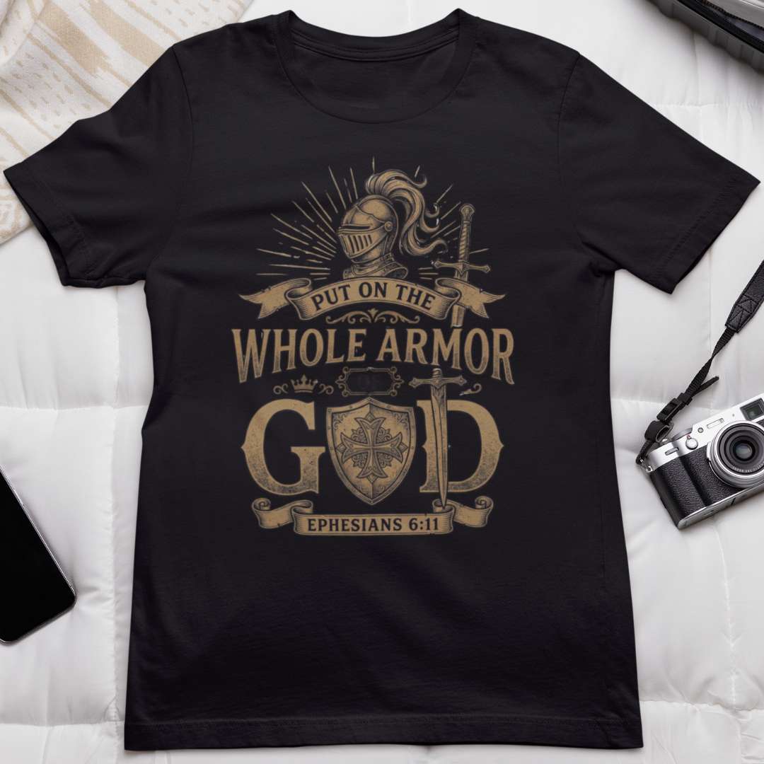 Put On the Whole Armor - Unisex Supima T-Shirt