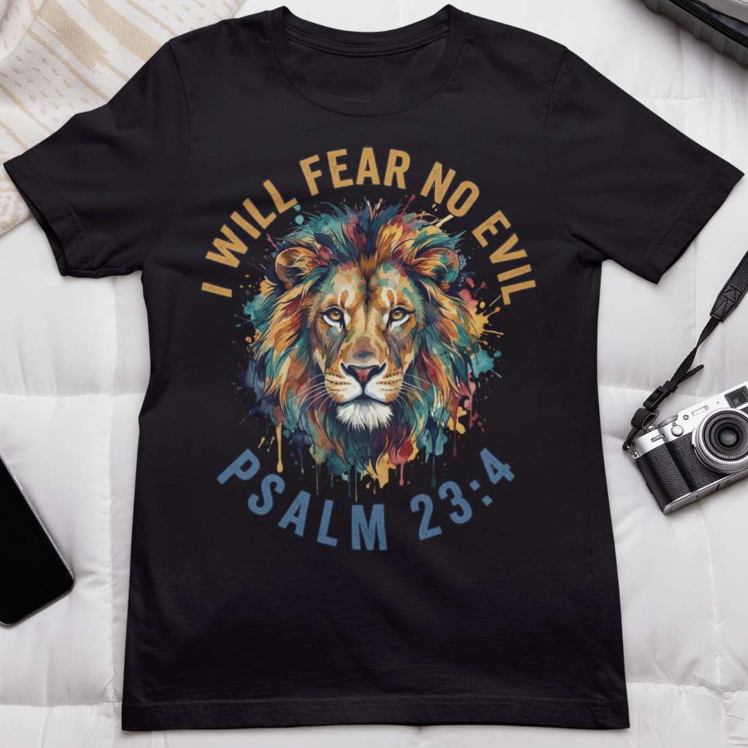 I Will Fear No Evil - Unisex Supima T-Shirt
