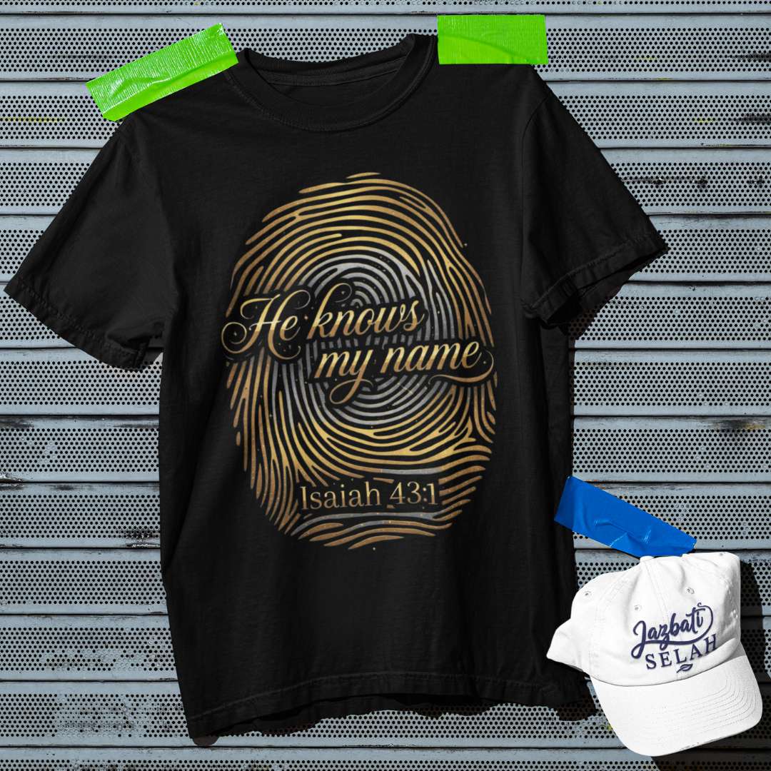 He Knows My Name - Unisex Oversized Classic T-Shirt