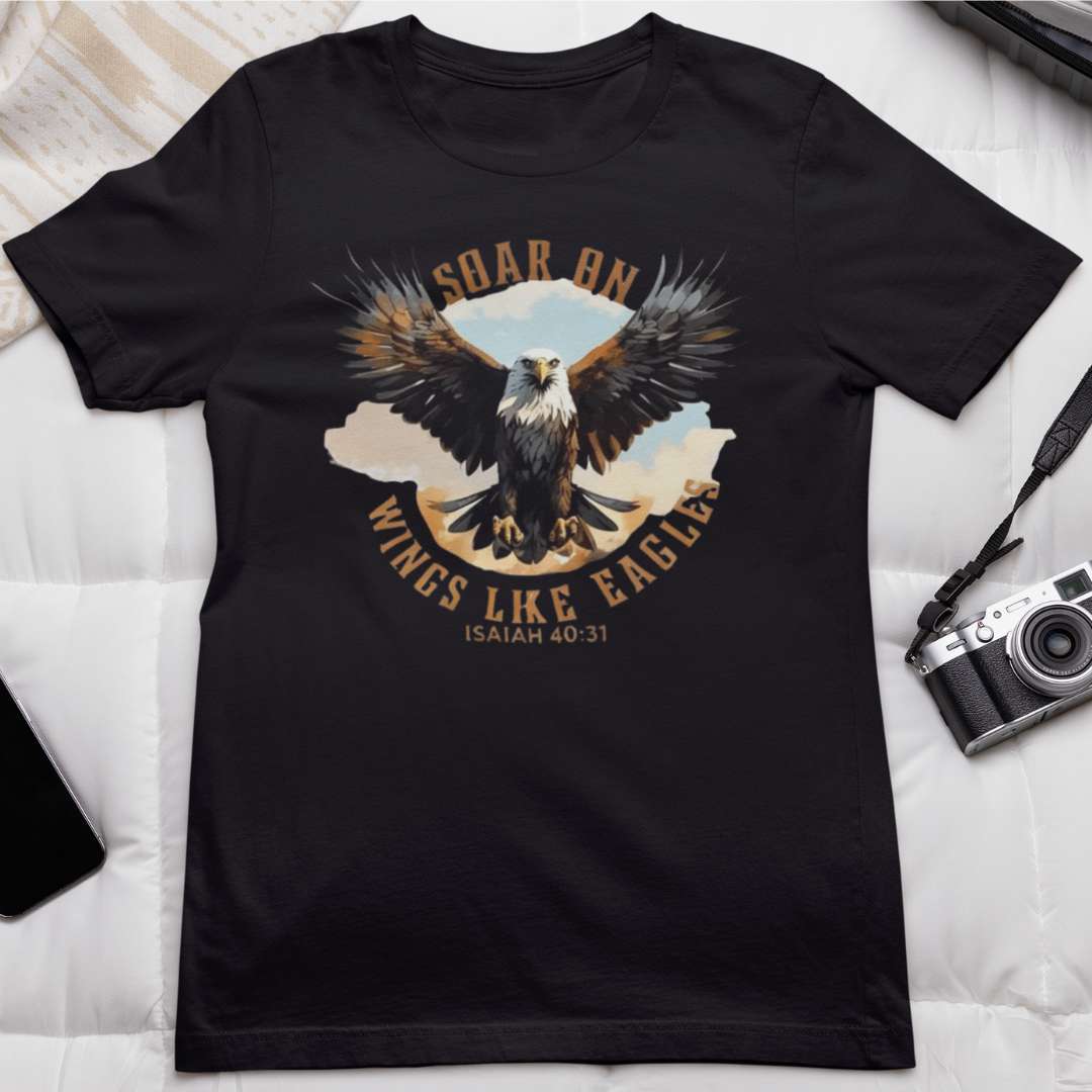 Soar On Wings Like Eagles - Unisex Supima T-Shirt