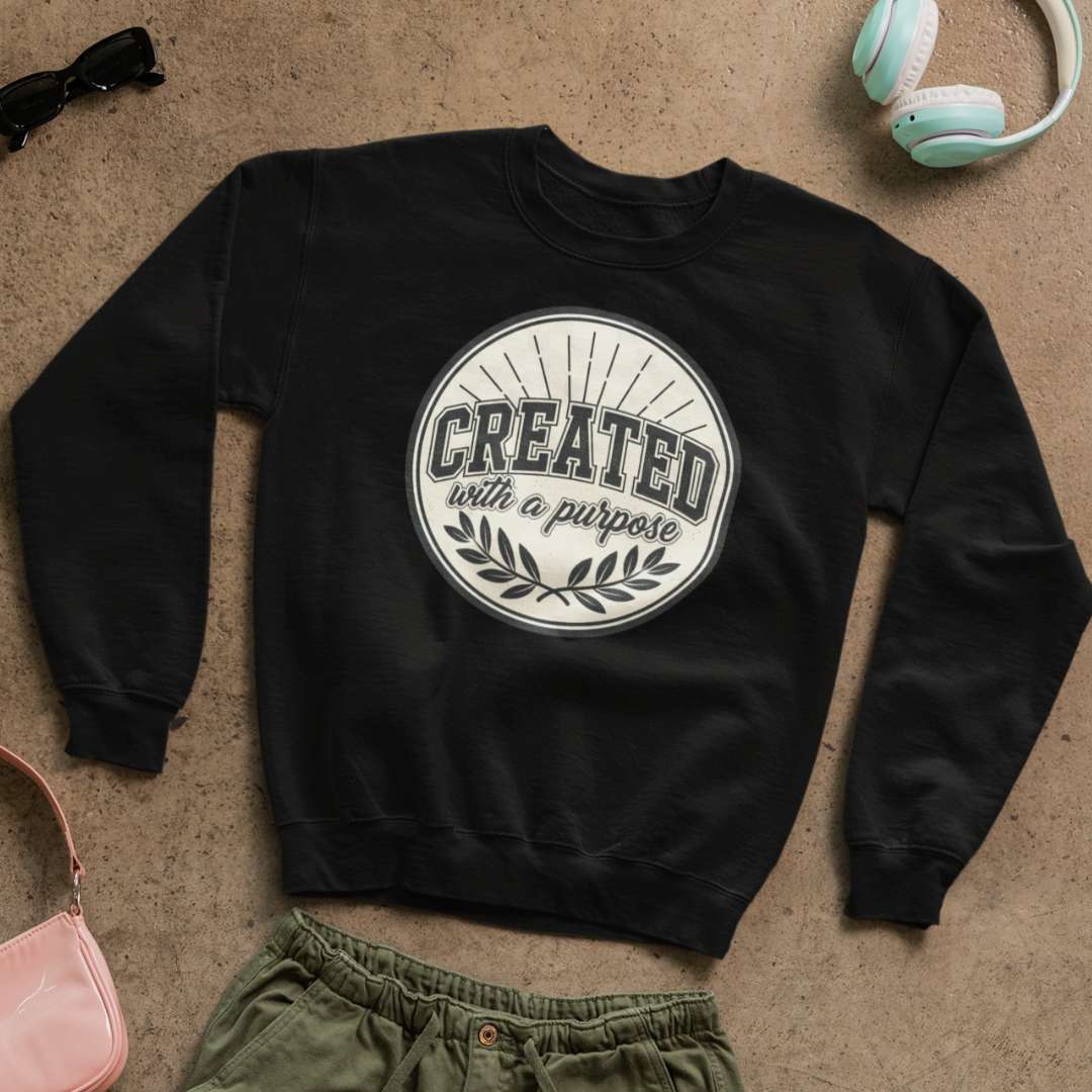 Created With a Purpose - Unisex Sweatshirt