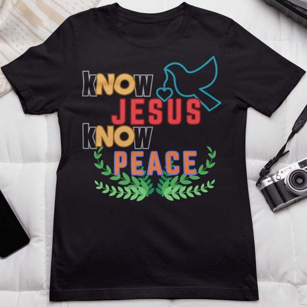 kNOw Jesus kNOw Peace - Unisex Supima T-Shirt