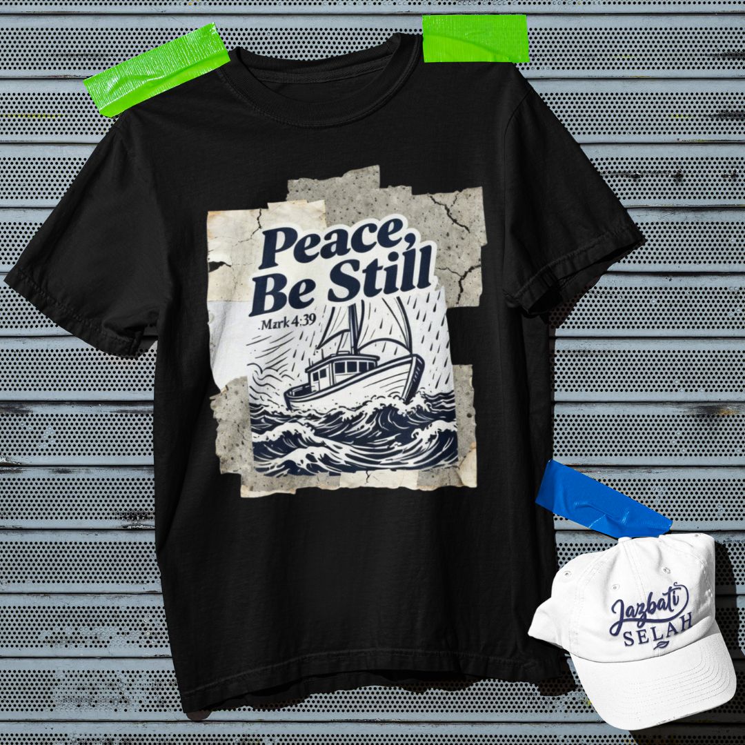 Peace Be Still - D1 - Unisex Oversized Classic T-Shirt