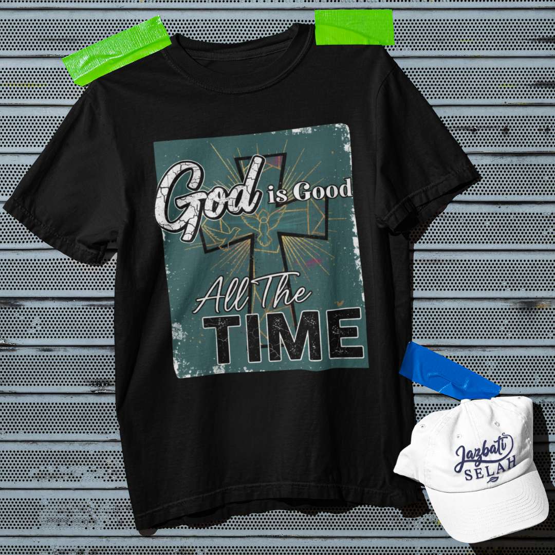God is Good All the Time - D2 - Unisex Oversized Classic T-Shirt