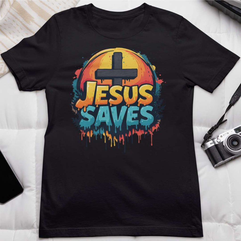 Jesus Saves - Unisex Supima T-Shirt