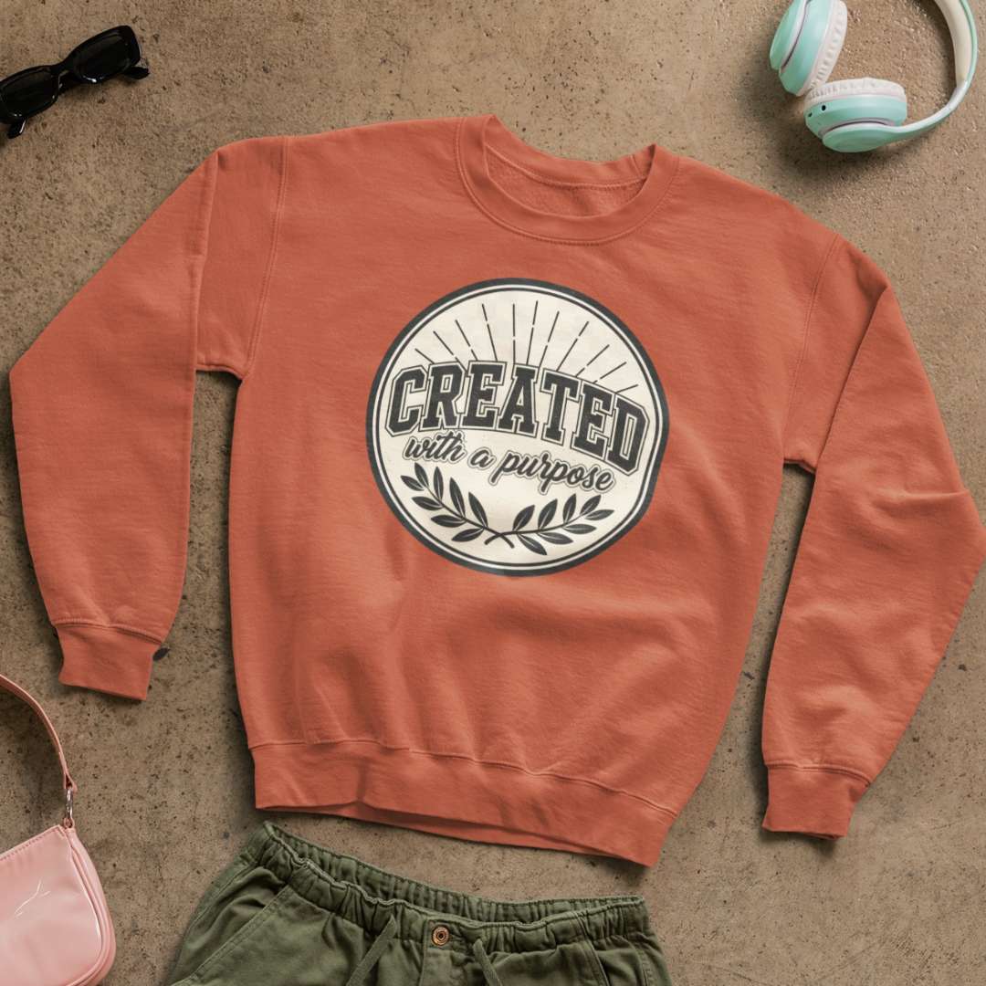 Created With a Purpose - Unisex Sweatshirt