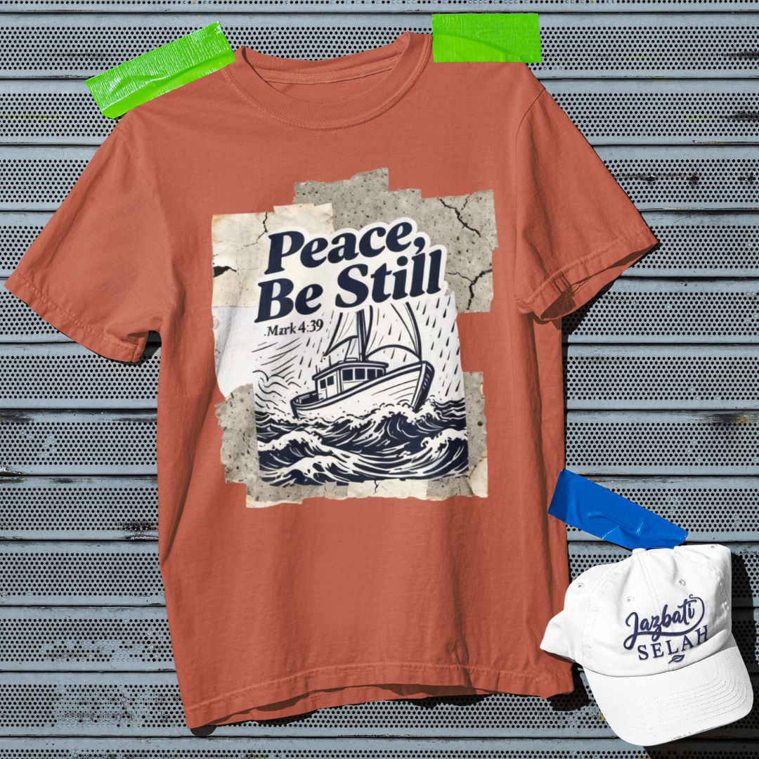 Peace Be Still - D1 - Unisex Oversized Classic T-Shirt