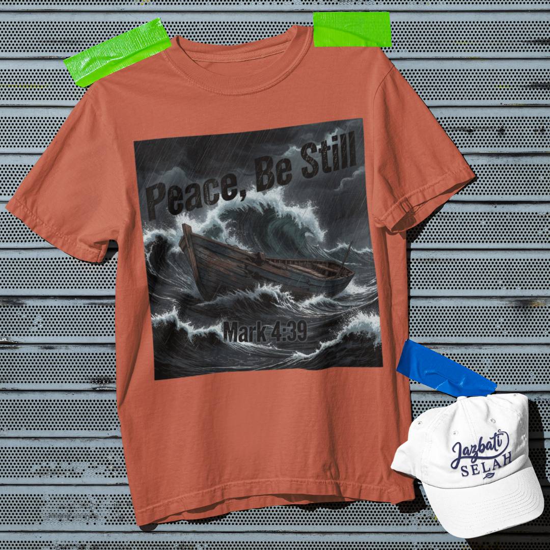 Peace Be Still - D3 - Unisex Oversized Classic T-Shirt