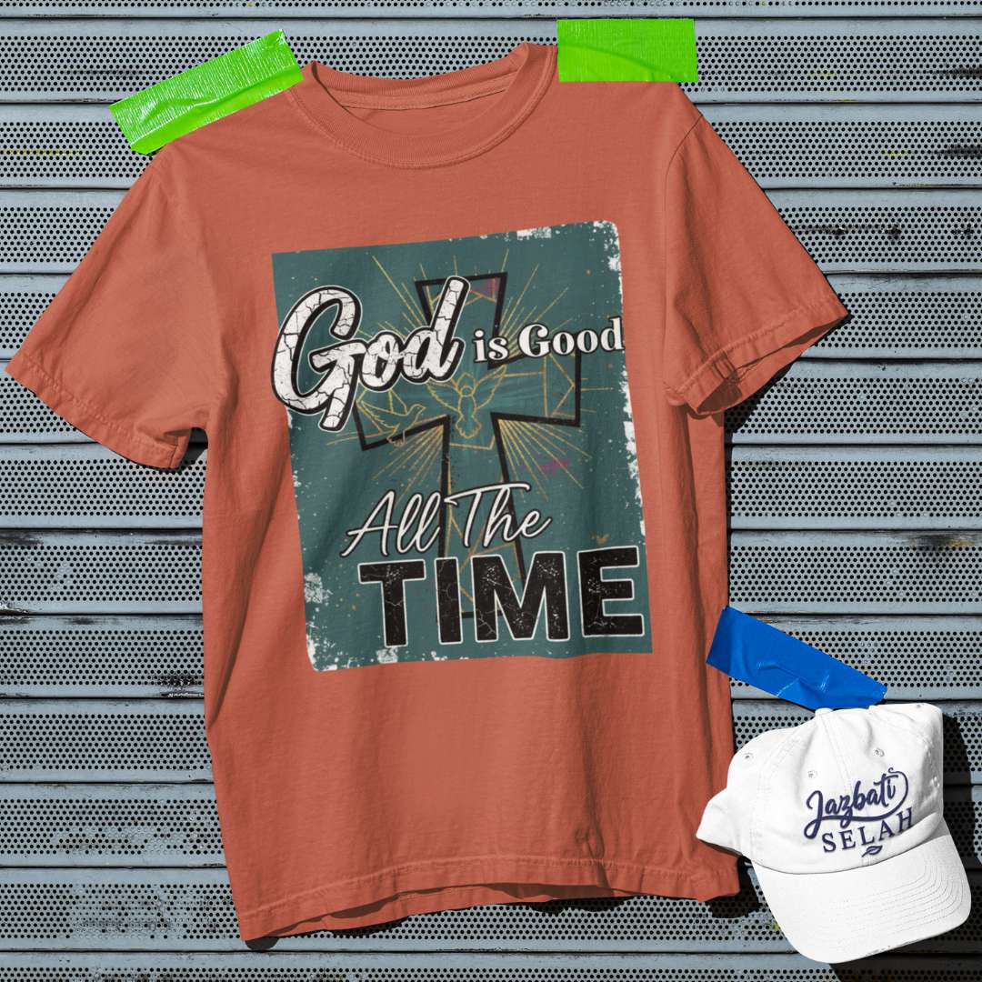 God is Good All the Time - D2 - Unisex Oversized Classic T-Shirt