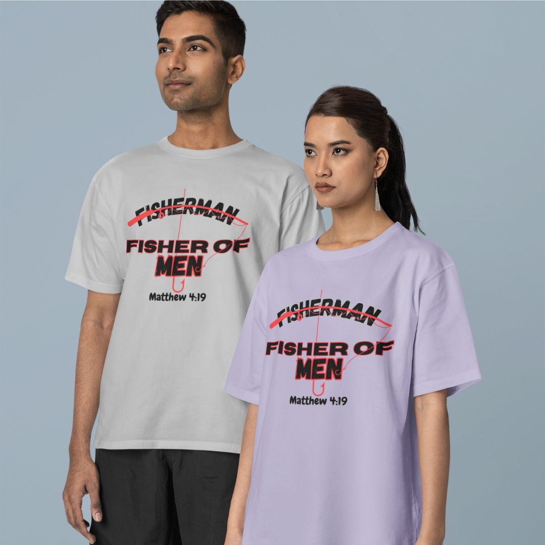 Fisher of Men - Unisex Oversized Classic T-Shirt
