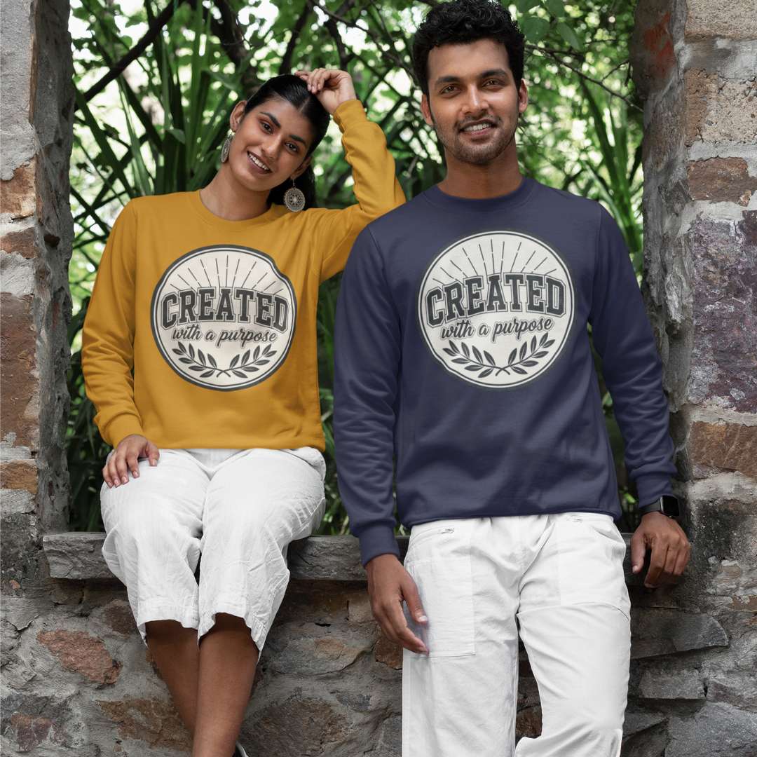 Created With a Purpose - Unisex Sweatshirt