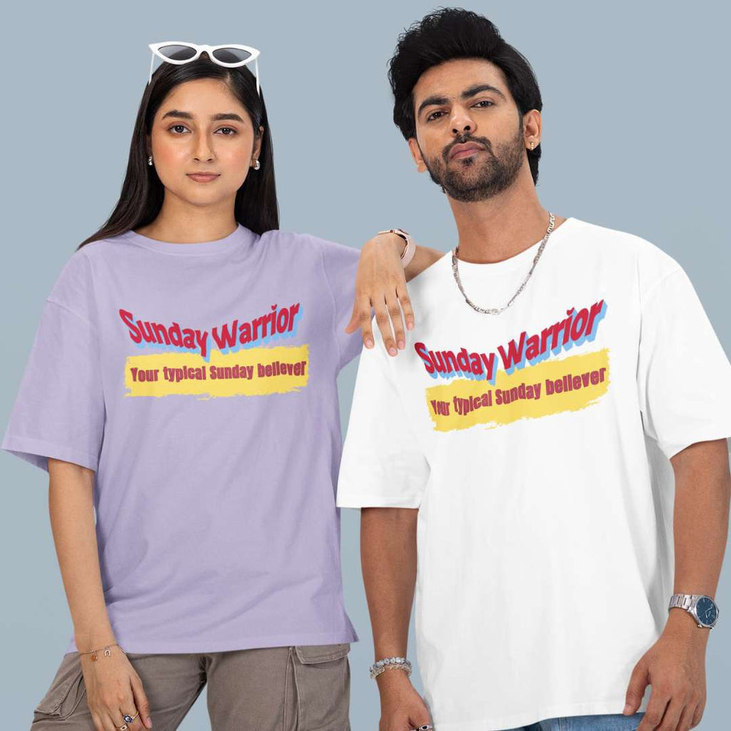 Sunday Warrior - Unisex Oversized Classic T-Shirt