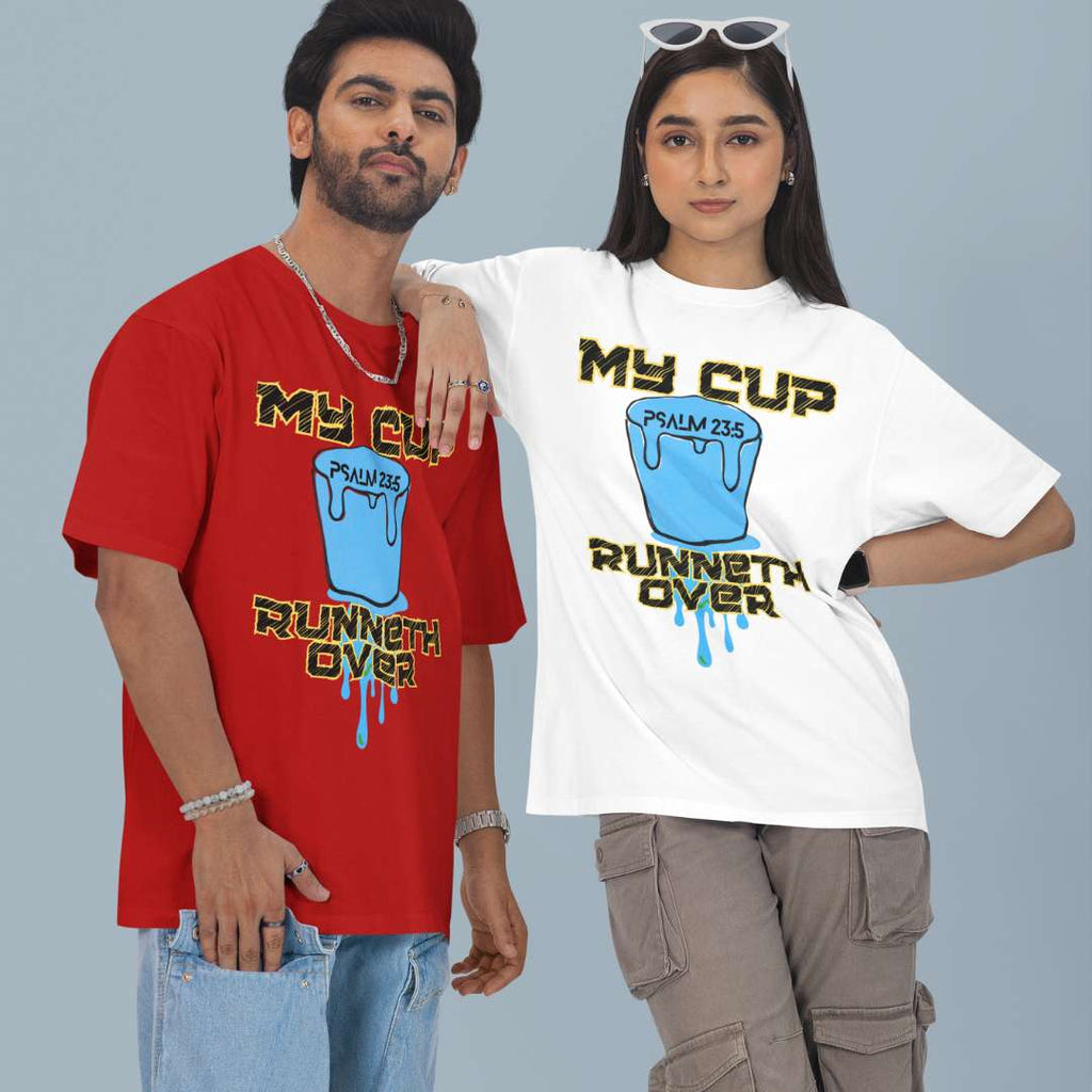 My Cup Runneth Over - Unisex Oversized Classic T-Shirt
