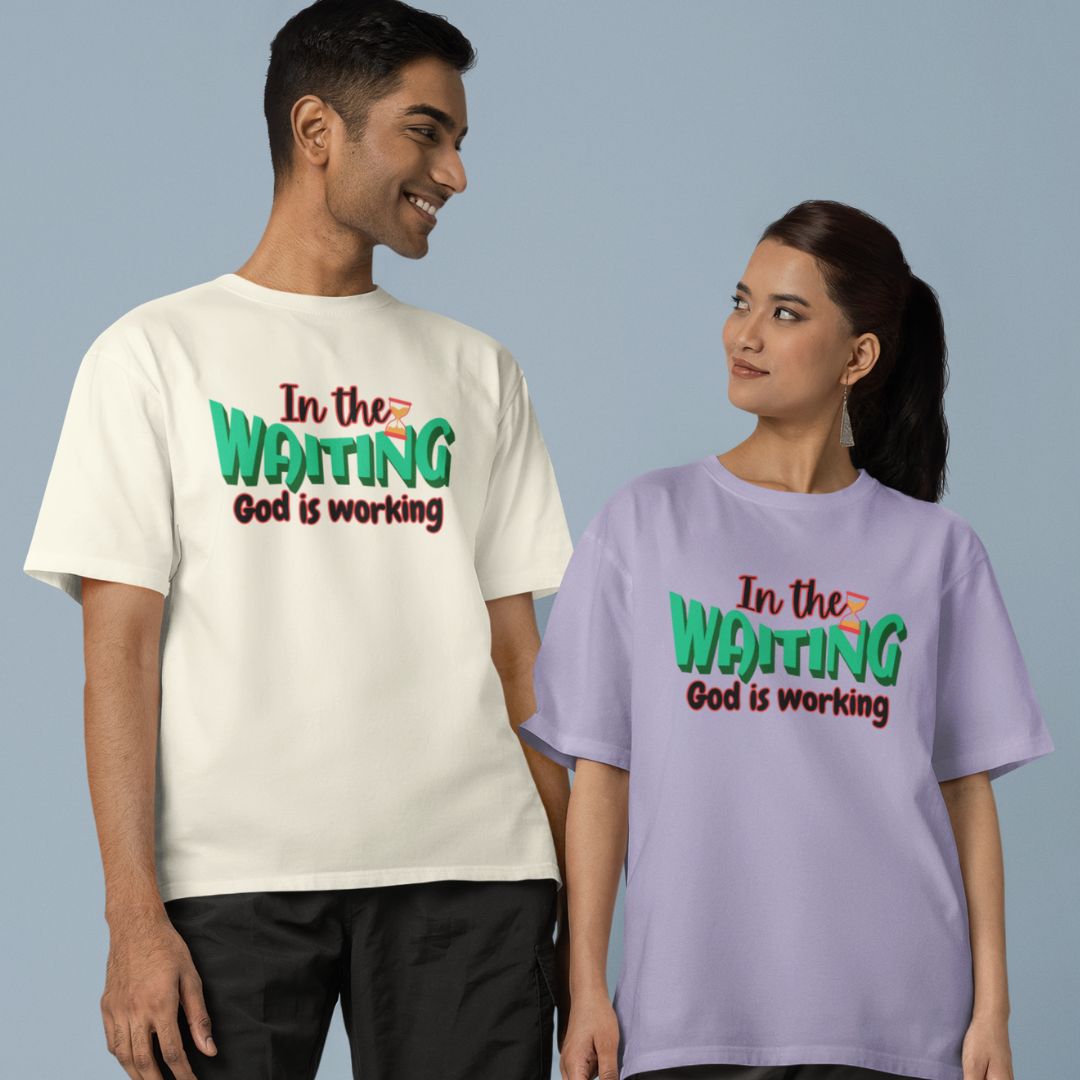 In the Waiting - Unisex Oversized Classic T-Shirt