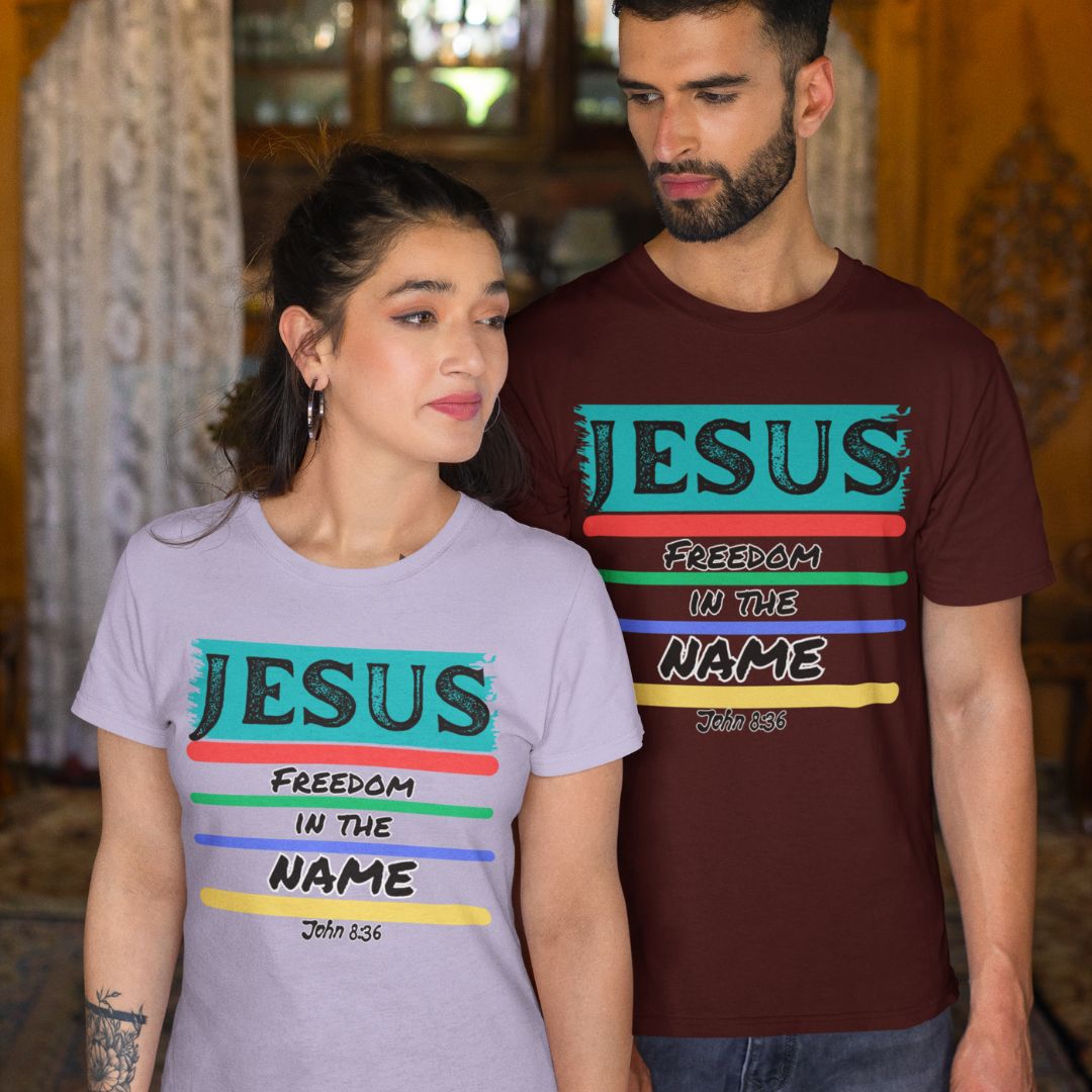 Jesus (Freedom in the Name) - Unisex Supima T-Shirt