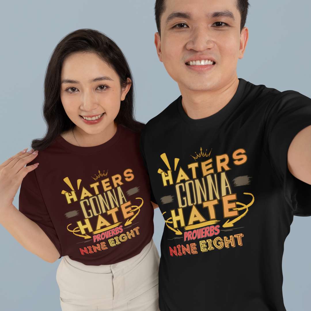 Haters Gonna Hate - Unisex Oversized Classic T-Shirt