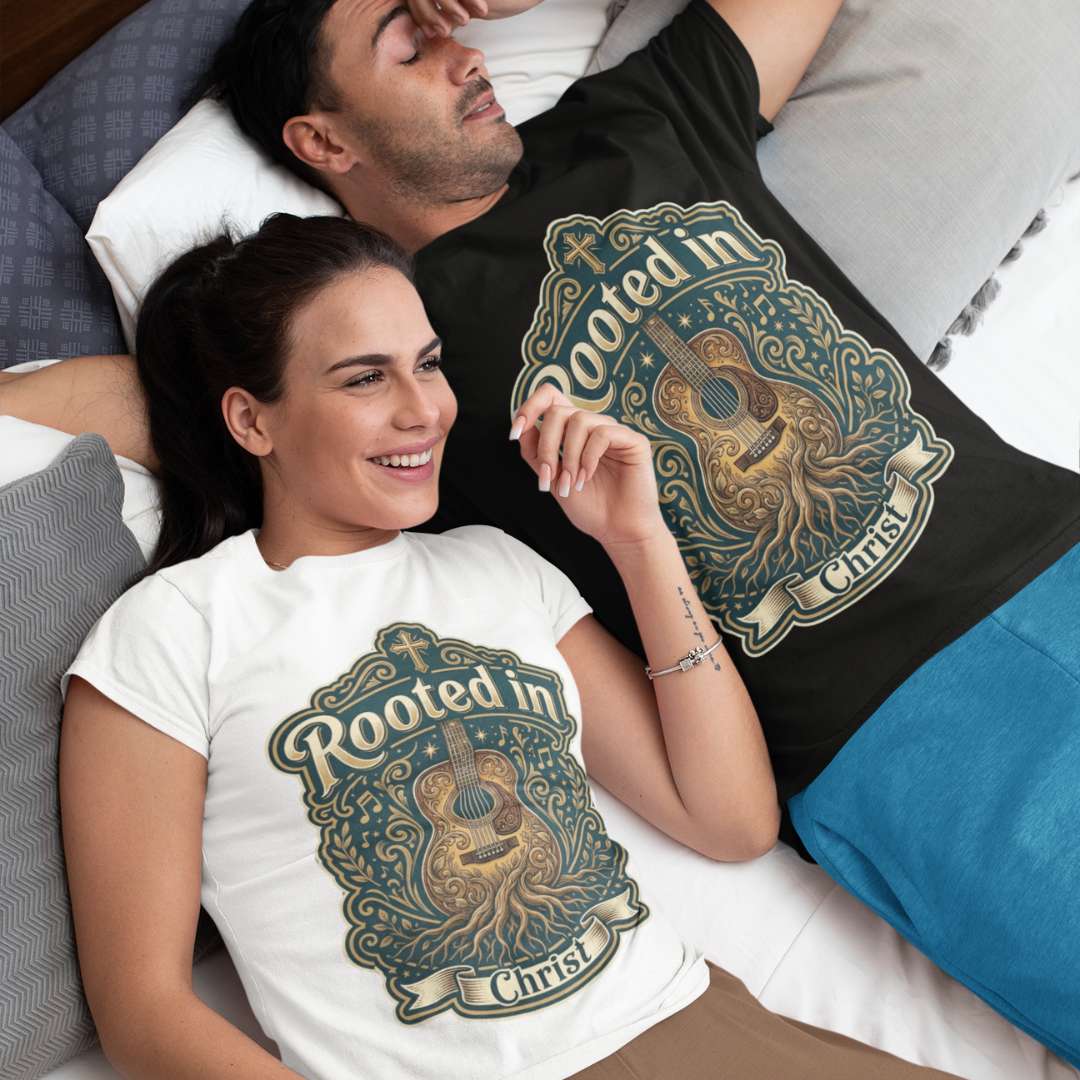Rooted in Christ - Unisex Supima T-Shirt
