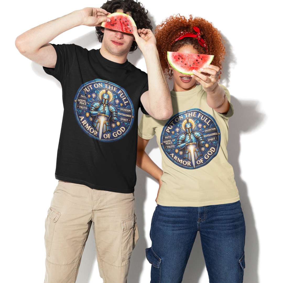 Put on the Full Armor of God - D2 - Unisex Supima T-Shirt