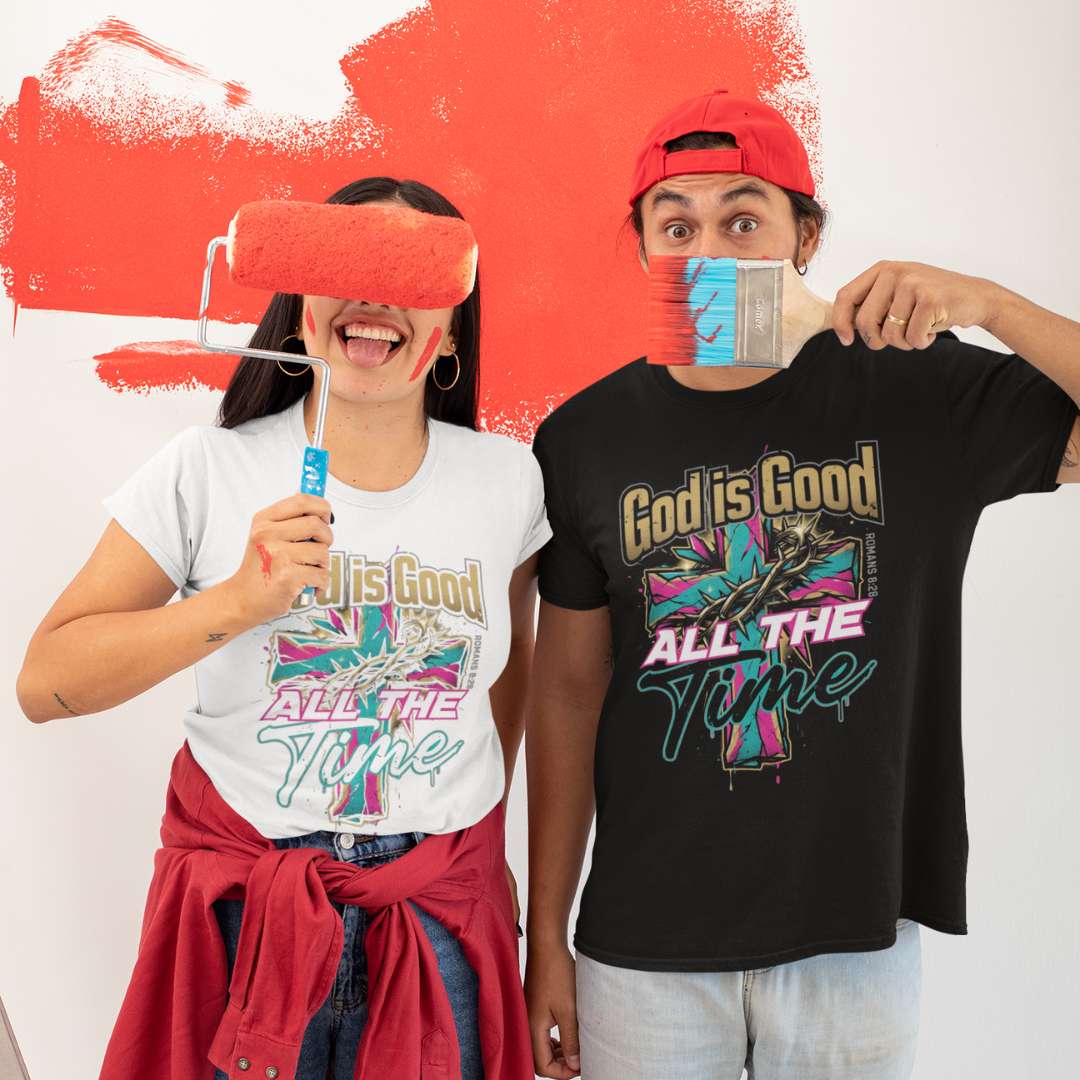 God is Good All the Time - D1- Unisex Supima T-Shirt