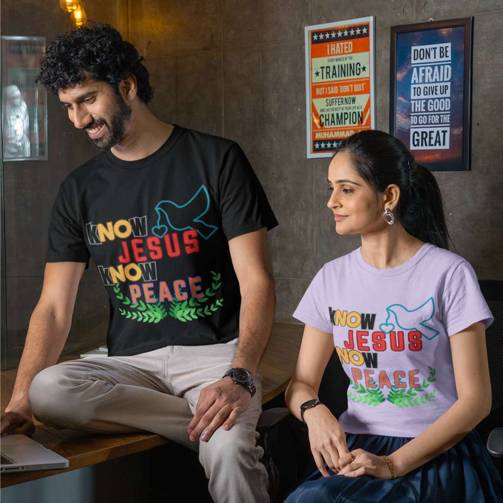 kNOw Jesus kNOw Peace - Unisex Supima T-Shirt