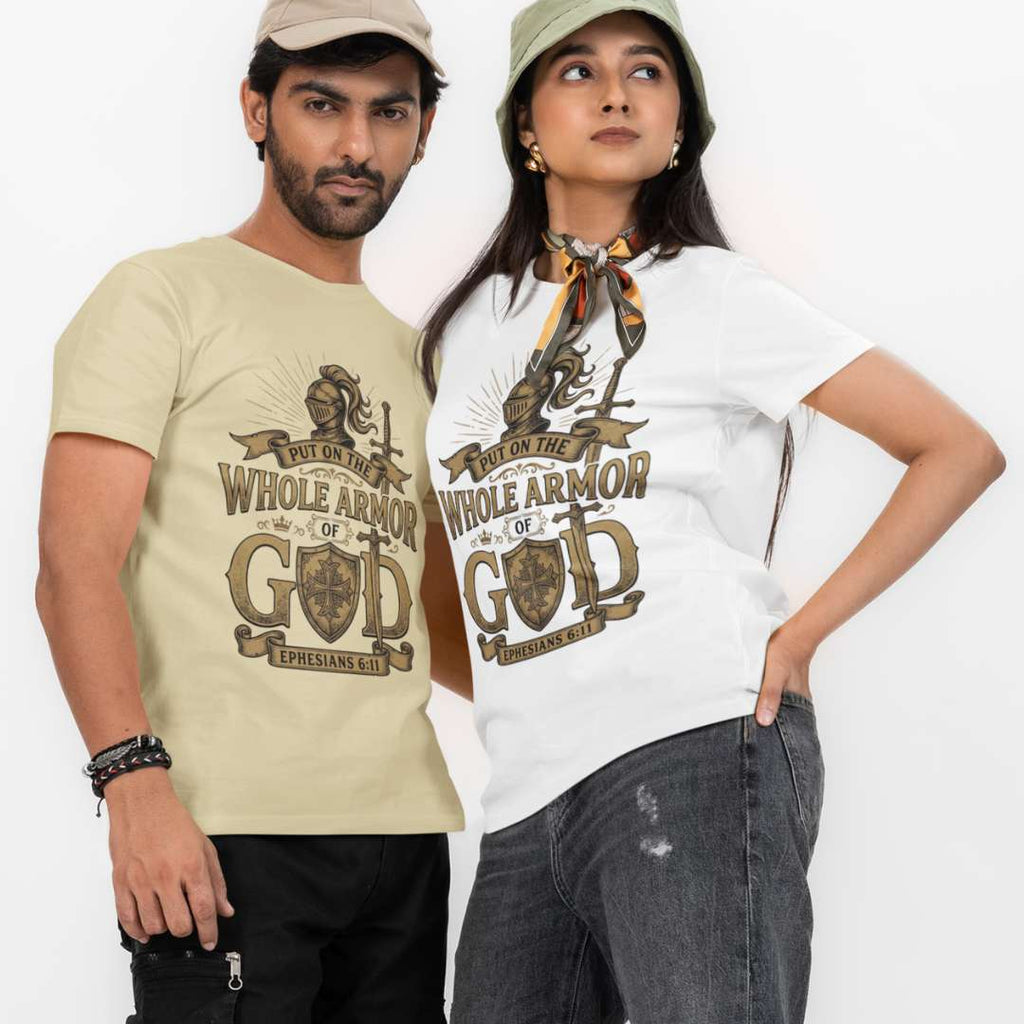 Put On the Whole Armor - Unisex Supima T-Shirt