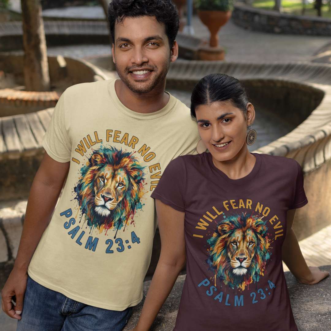 I Will Fear No Evil - Unisex Supima T-Shirt