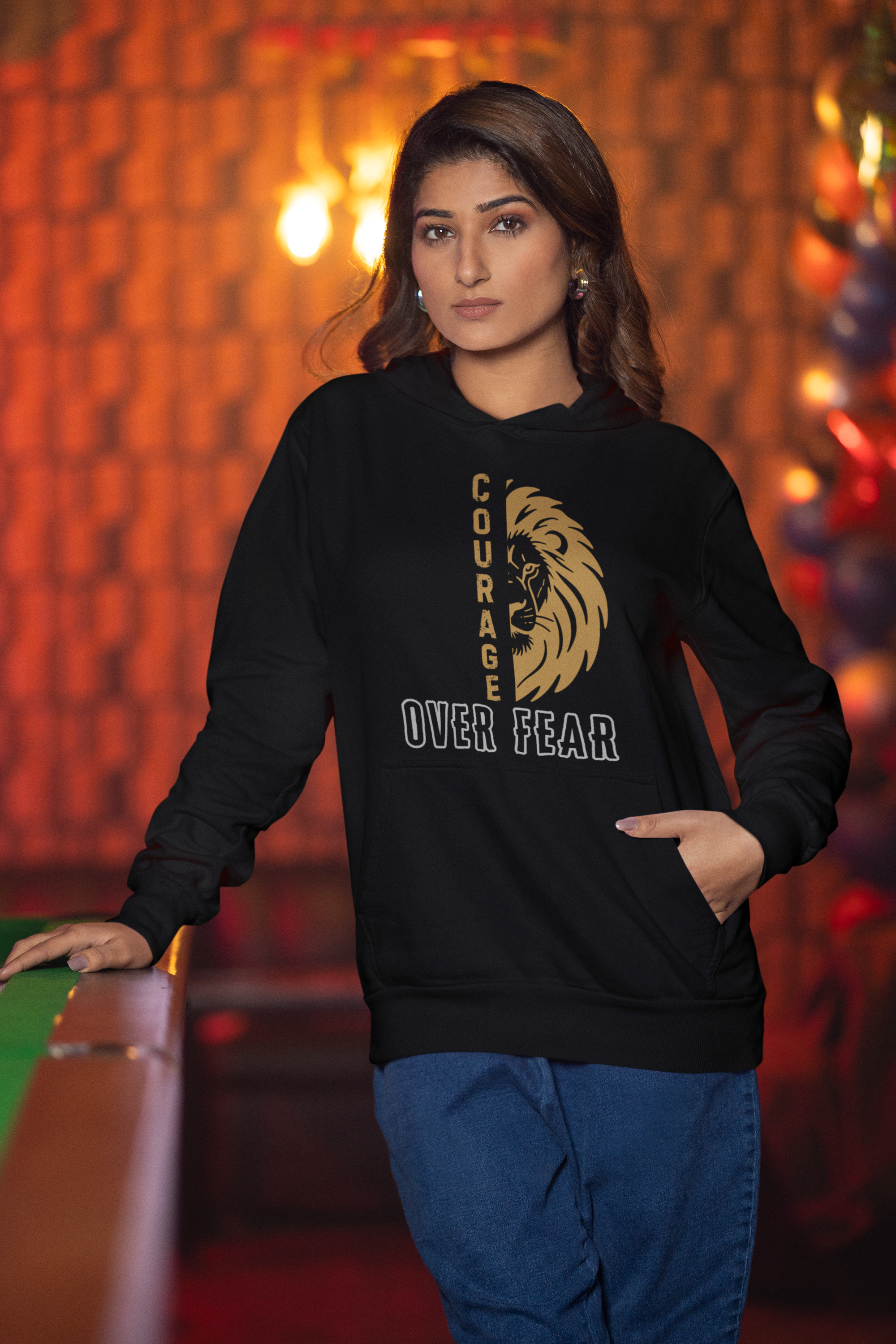Courage Over Fear - Unisex Hoodie