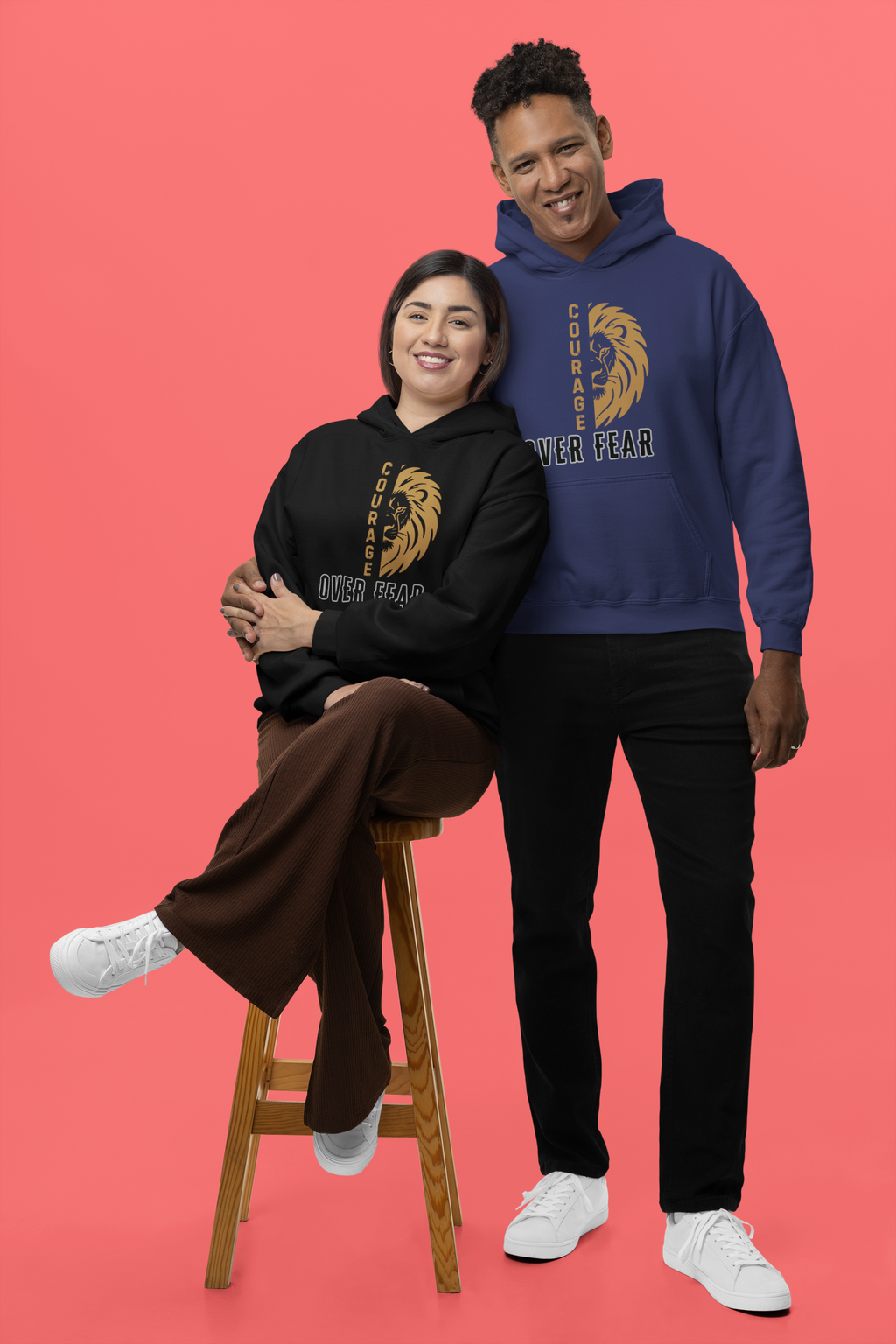 Courage Over Fear - Unisex Hoodie
