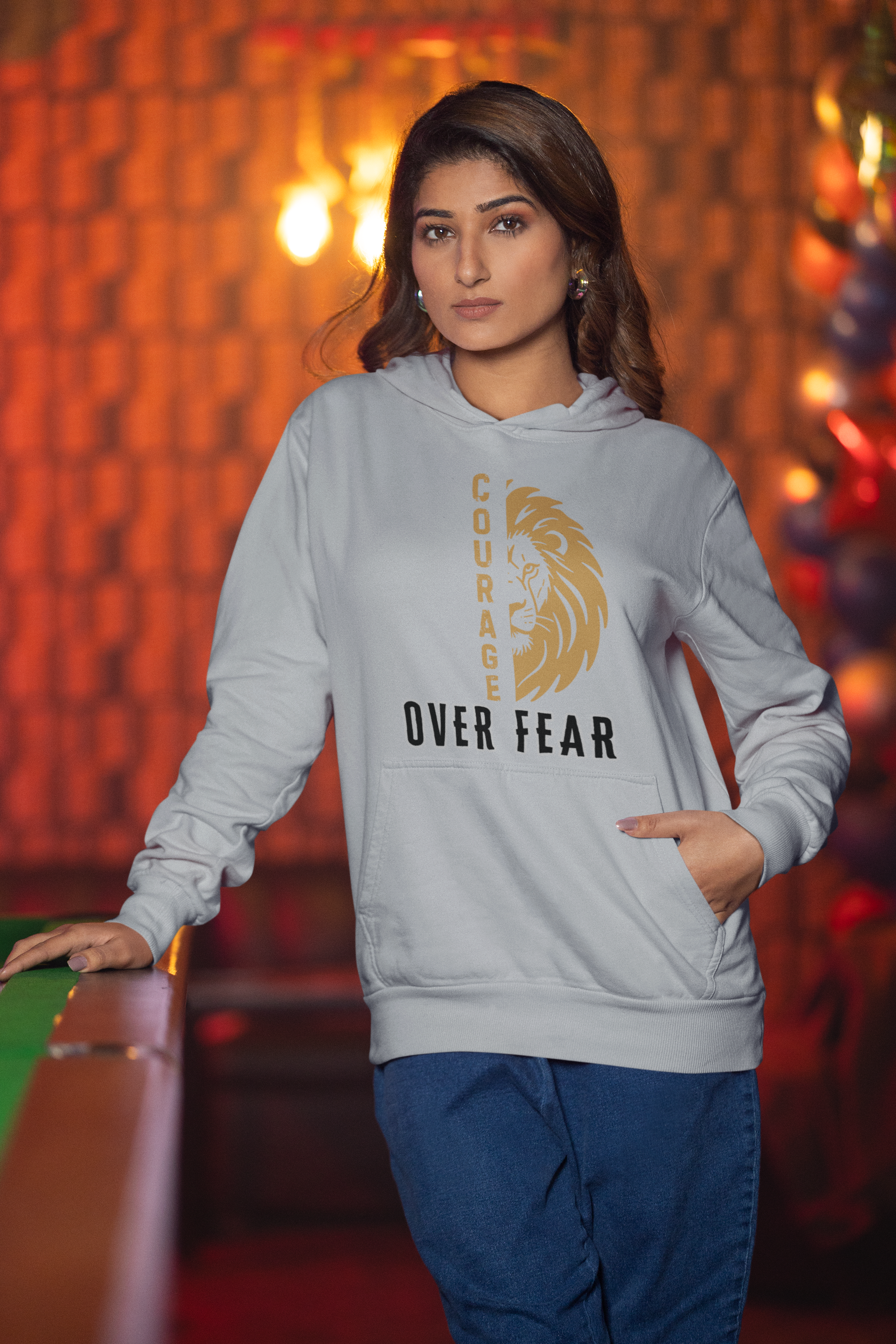 Courage Over Fear - Unisex Hoodie