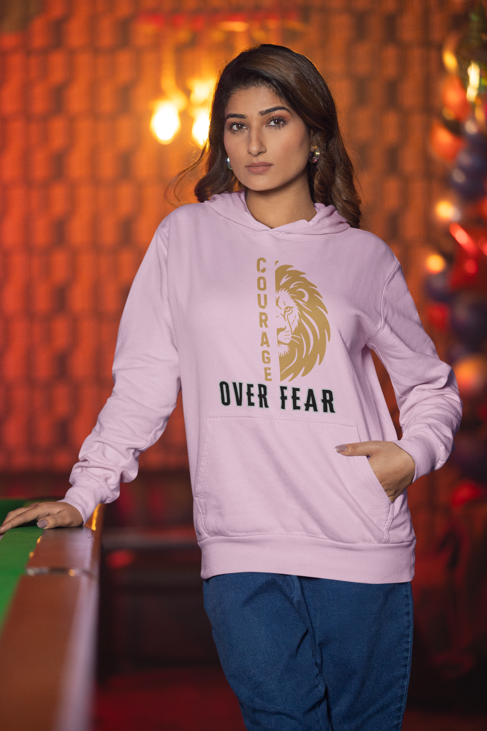 Courage Over Fear - Unisex Hoodie