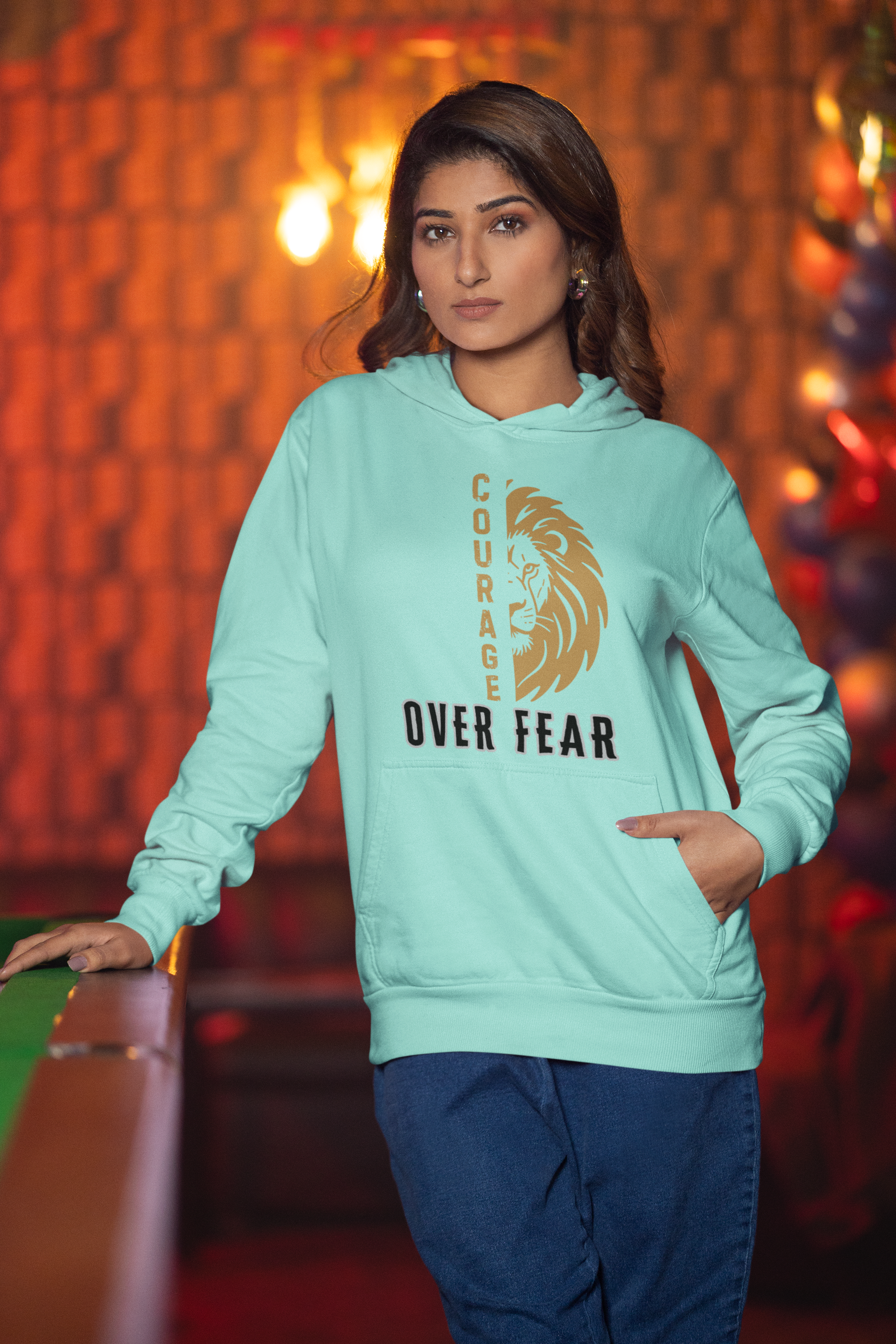 Courage Over Fear - Unisex Hoodie