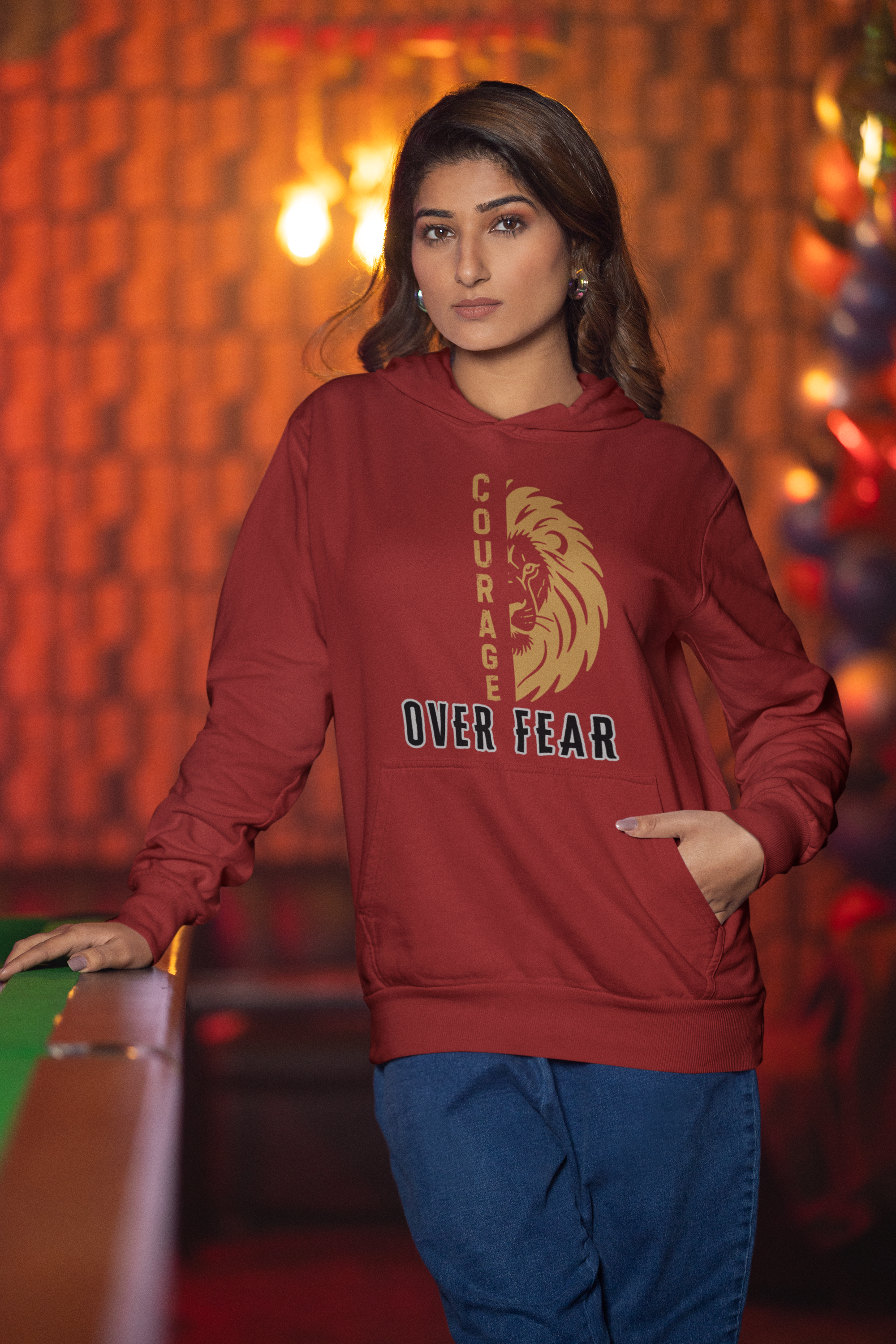 Courage Over Fear - Unisex Hoodie